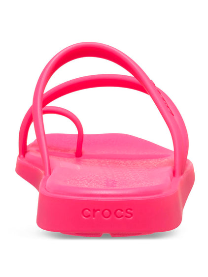 Sandalia Mujer Miami Toe Loop Rosa Crocs