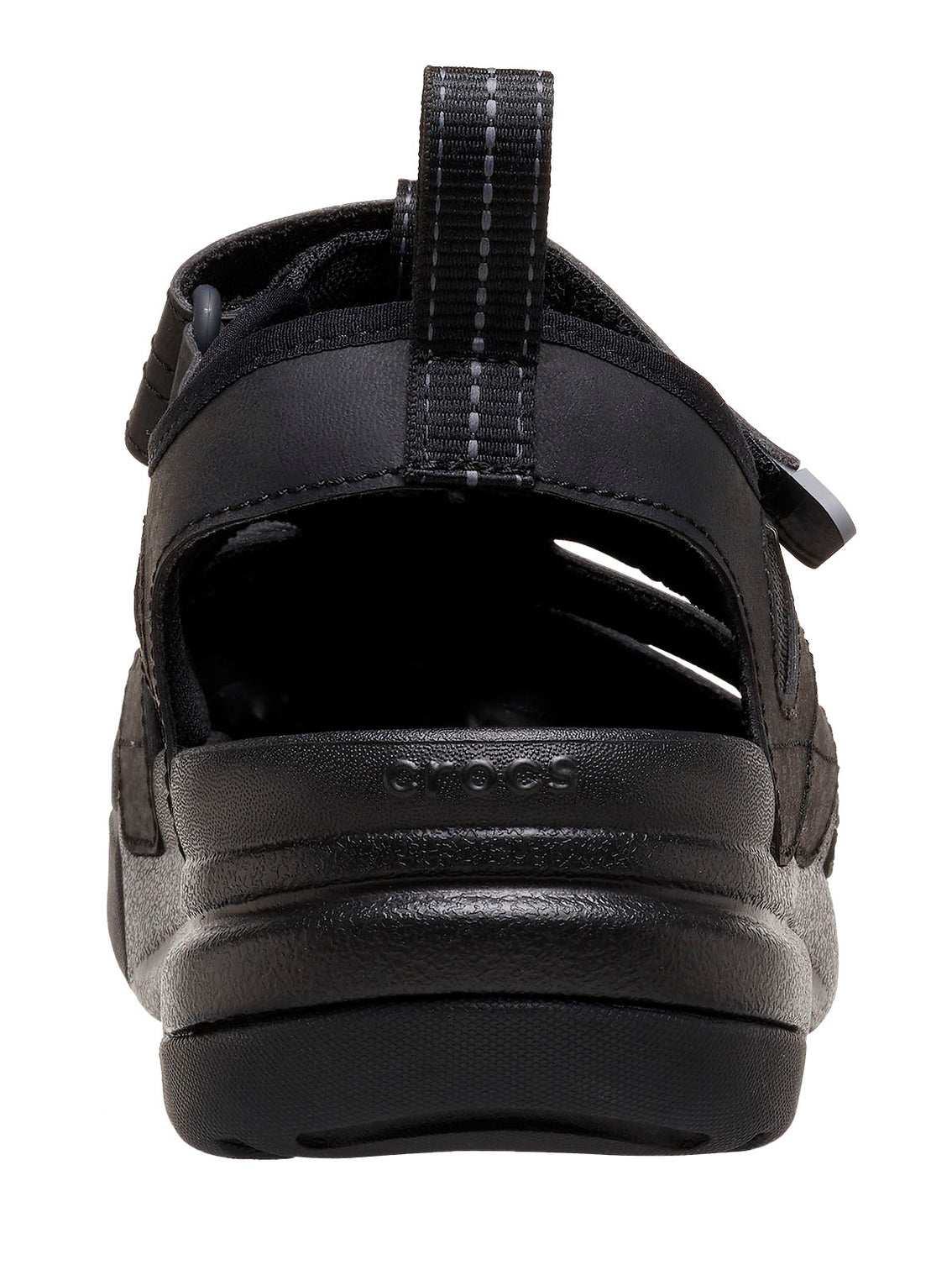 Sandalia Hombre Yukon Fisherman Negro Crocs
