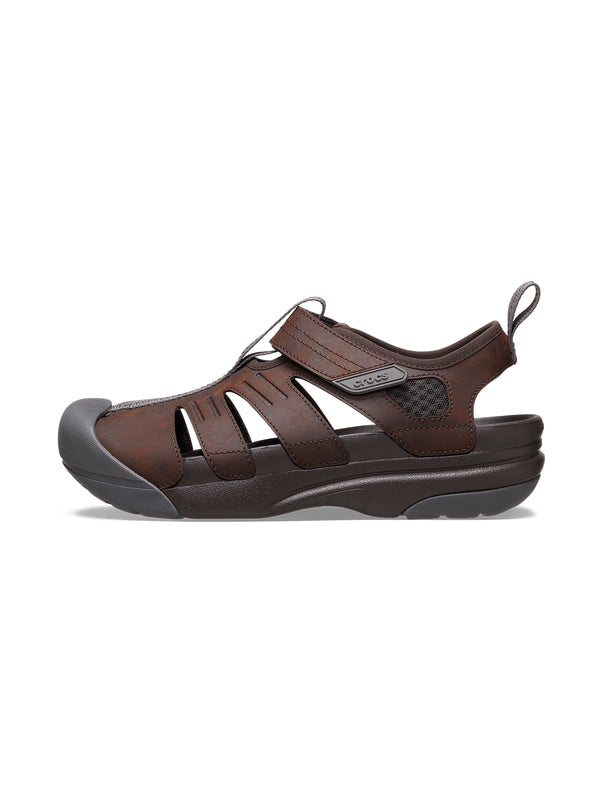 Sandalia Hombre Yukon Fisherman Café Crocs