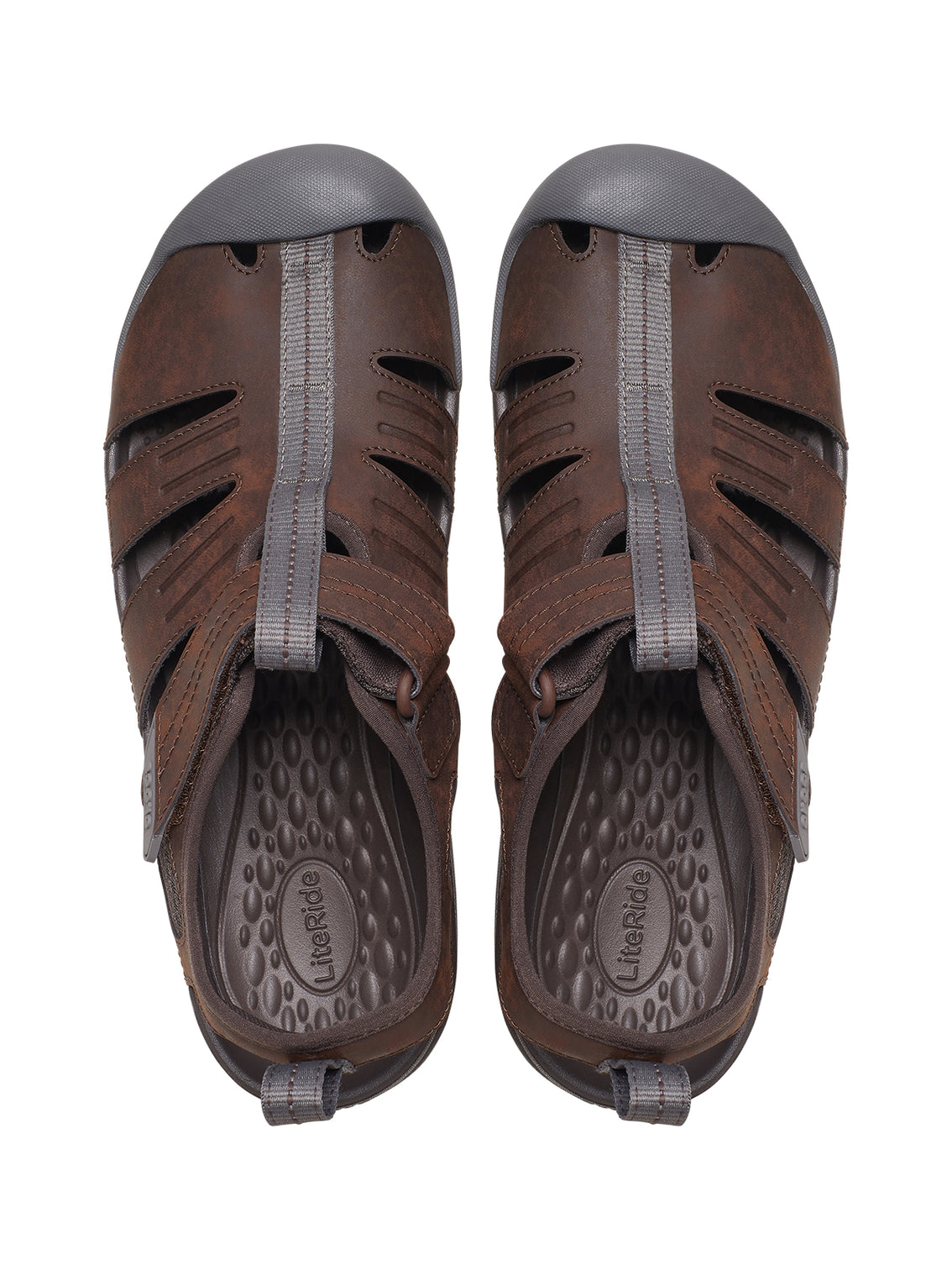 Sandalia Hombre Yukon Fisherman Café Crocs