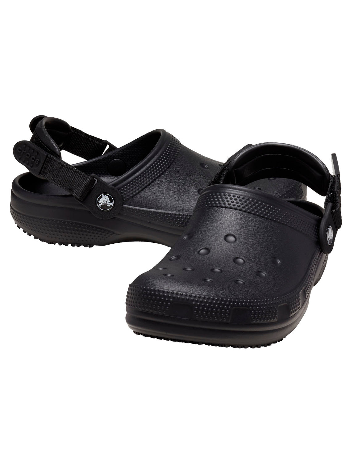 Zueco Unisex Classic Clog Work Negro Crocs