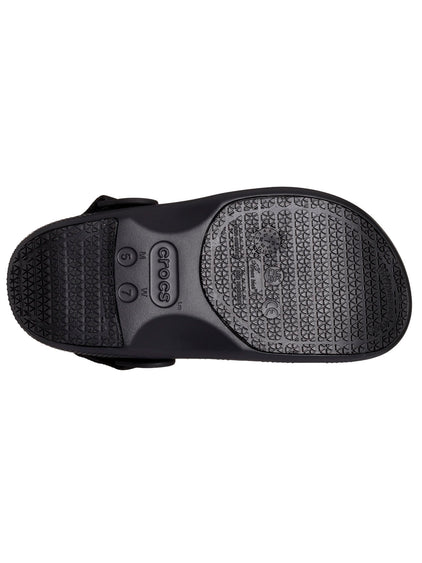 Zueco Unisex Classic Clog Work Negro Crocs