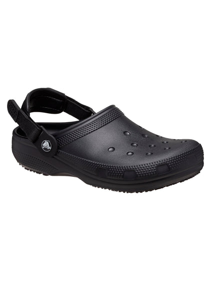Zueco Unisex Classic Clog Work Negro Crocs