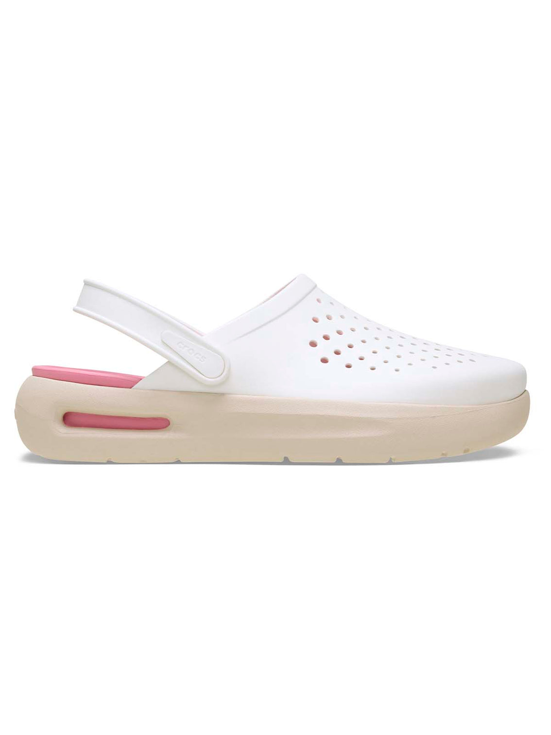 Zueco Unisex InMotion Clog Blanco Crocs