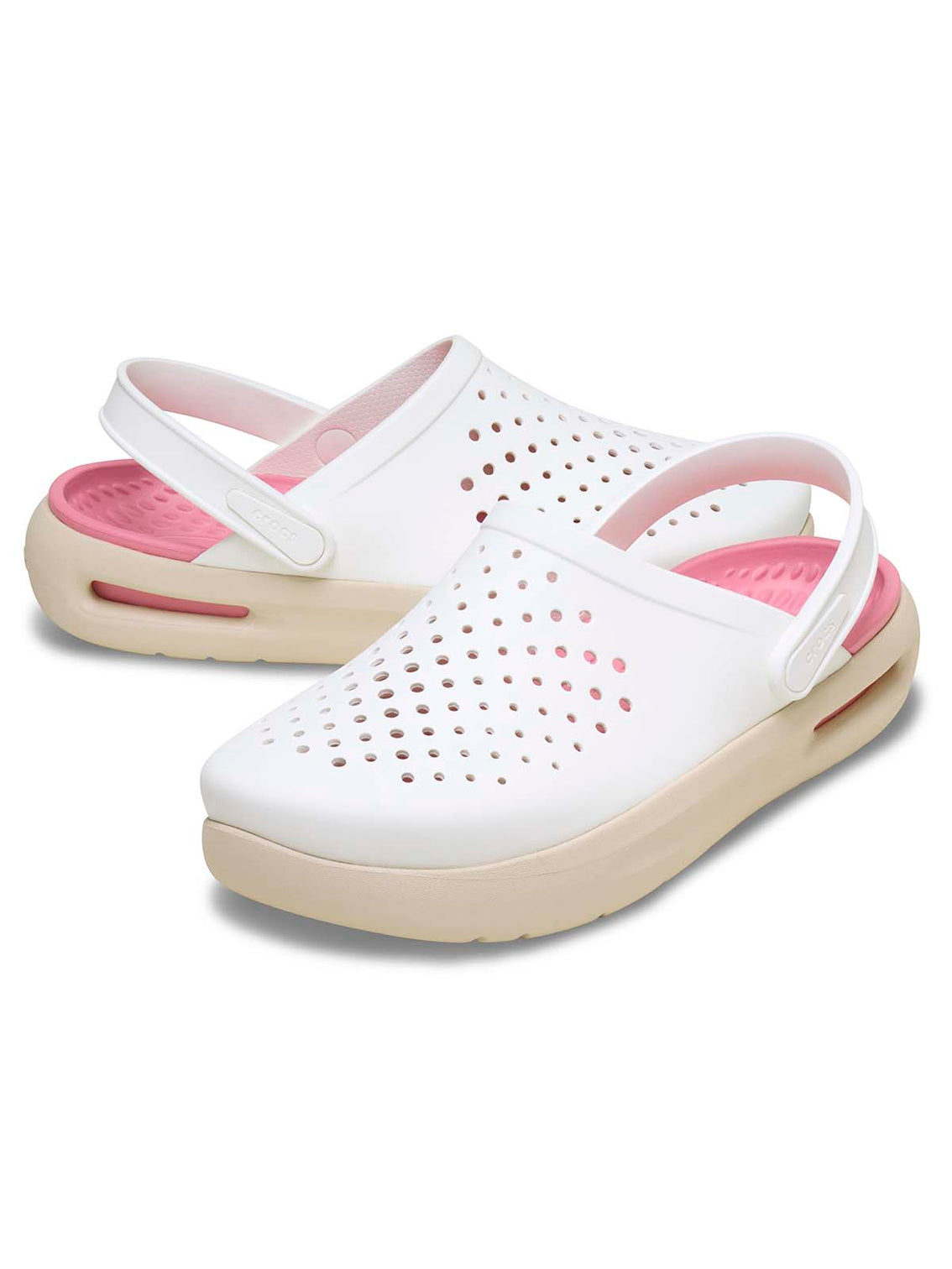 Zueco Unisex InMotion Clog Blanco Crocs