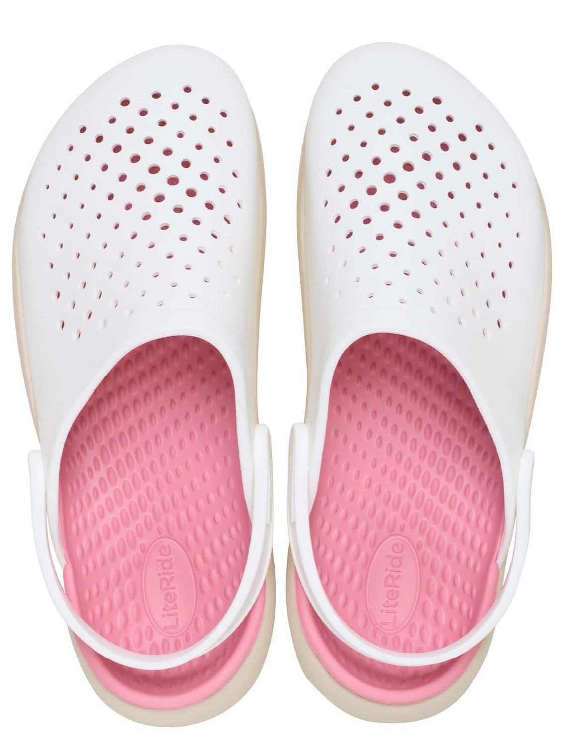 Zueco Unisex InMotion Clog Blanco Crocs