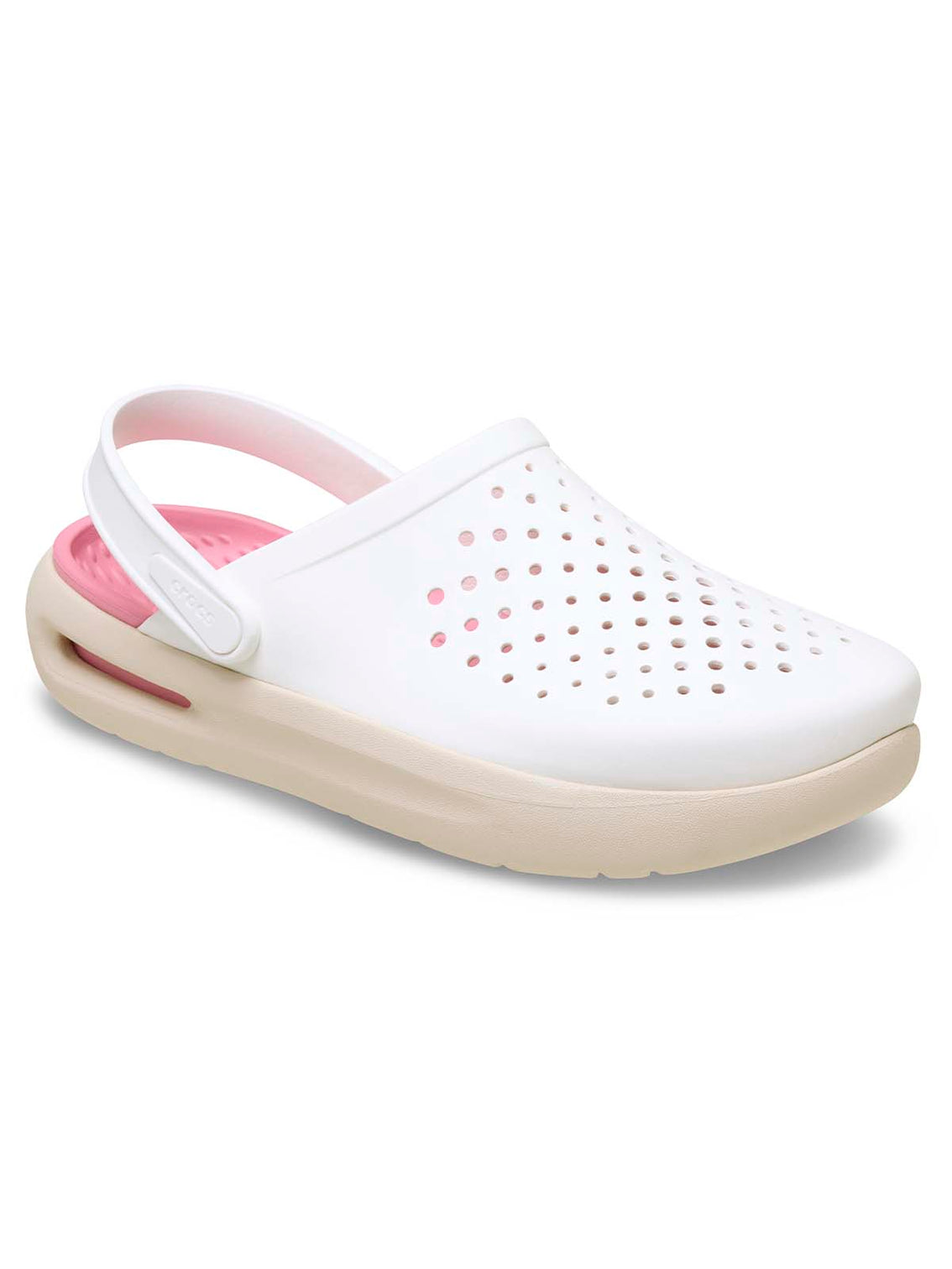 Zueco Unisex InMotion Clog Blanco Crocs