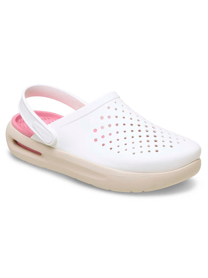 Zueco Unisex InMotion Clog Blanco Crocs
