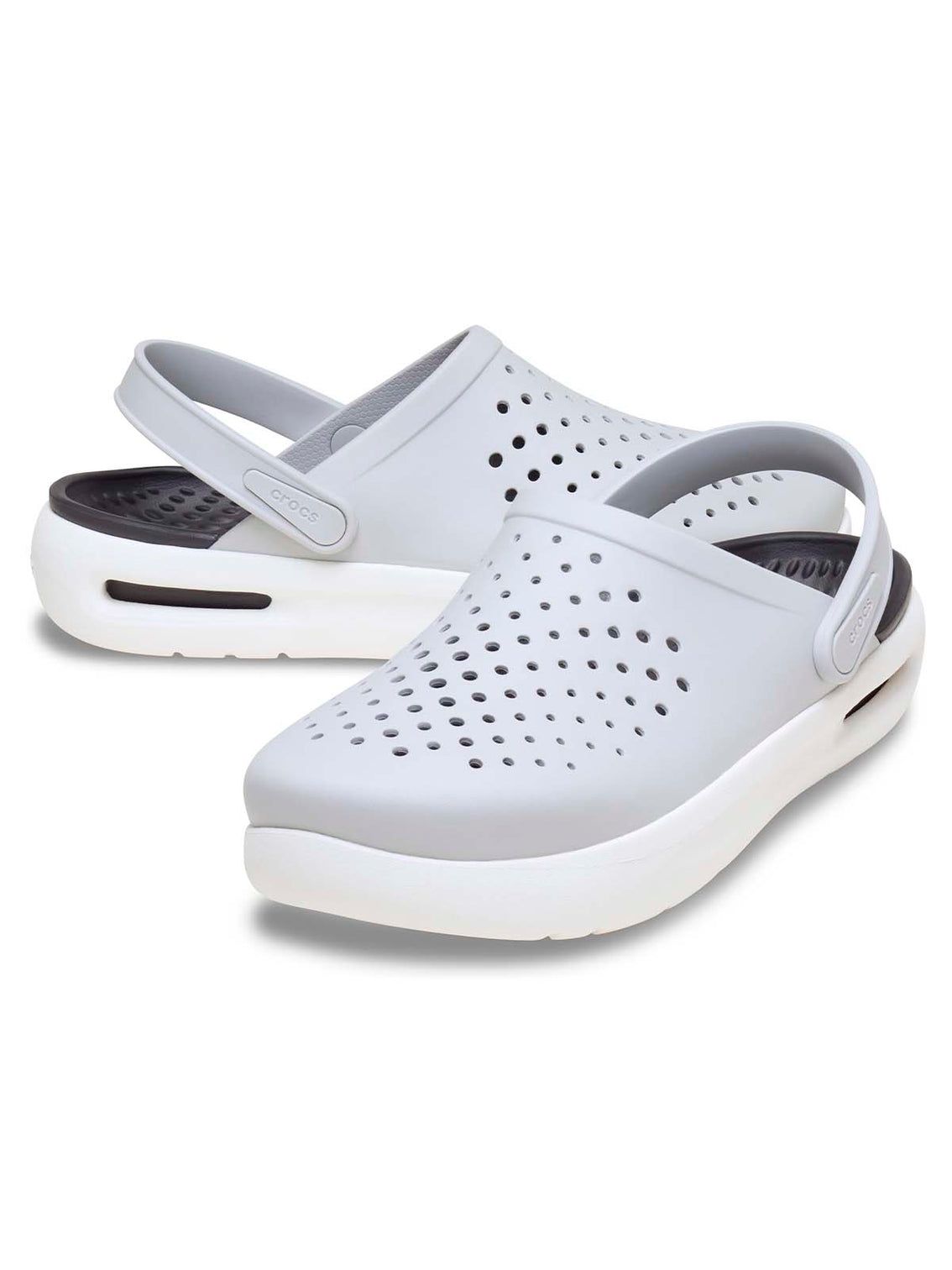 Zueco Unisex InMotion Clog Gris Crocs