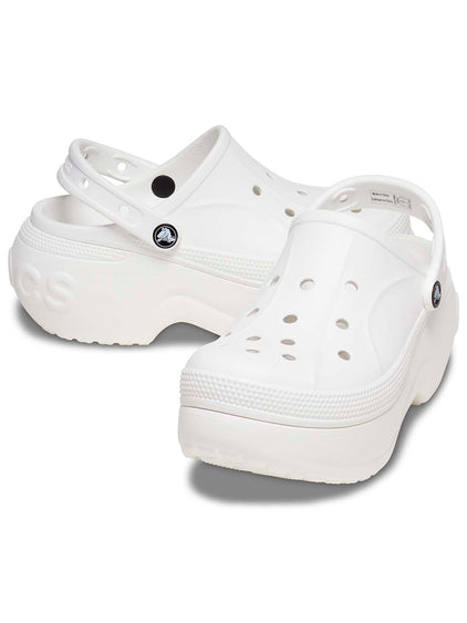 Zueco Unisex Bella Clog Blanco Crocs