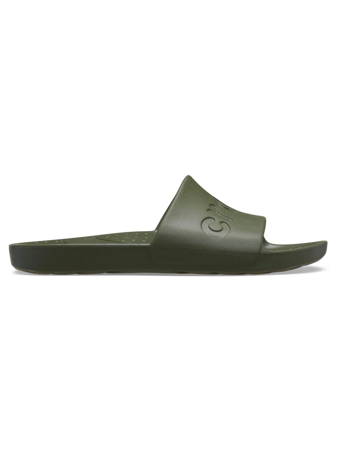 Sandalia Unisex Crocs Slide Verde Crocs