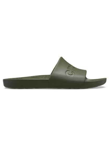 Sandalia Unisex Crocs Slide Verde Crocs