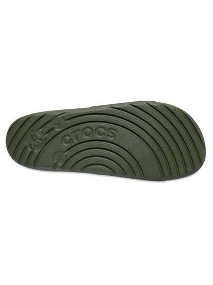Sandalia Unisex Crocs Slide Verde Crocs