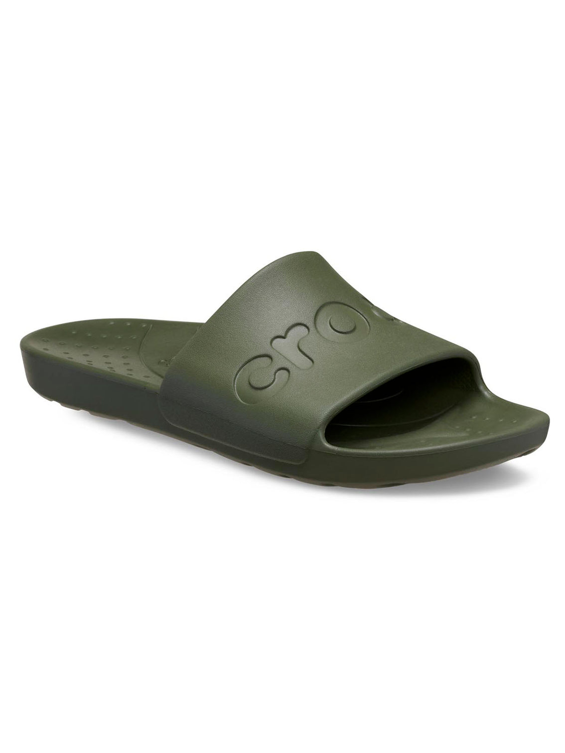 Sandalia Unisex Crocs Slide Verde Crocs