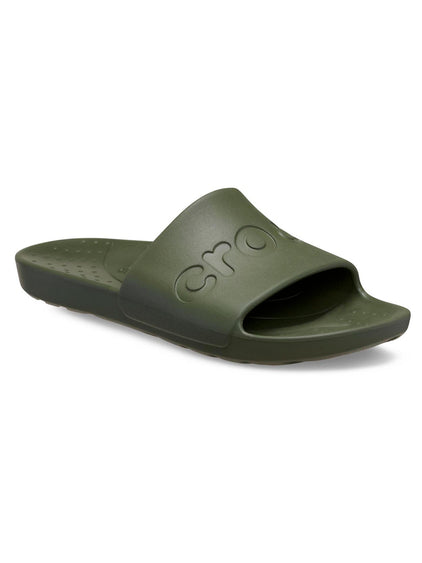 Sandalia Unisex Crocs Slide Verde Crocs