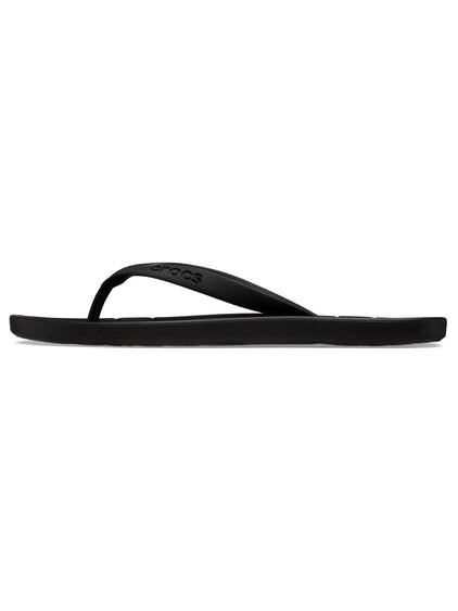 Sandalia Flip Unisex Crocs Negro Crocs