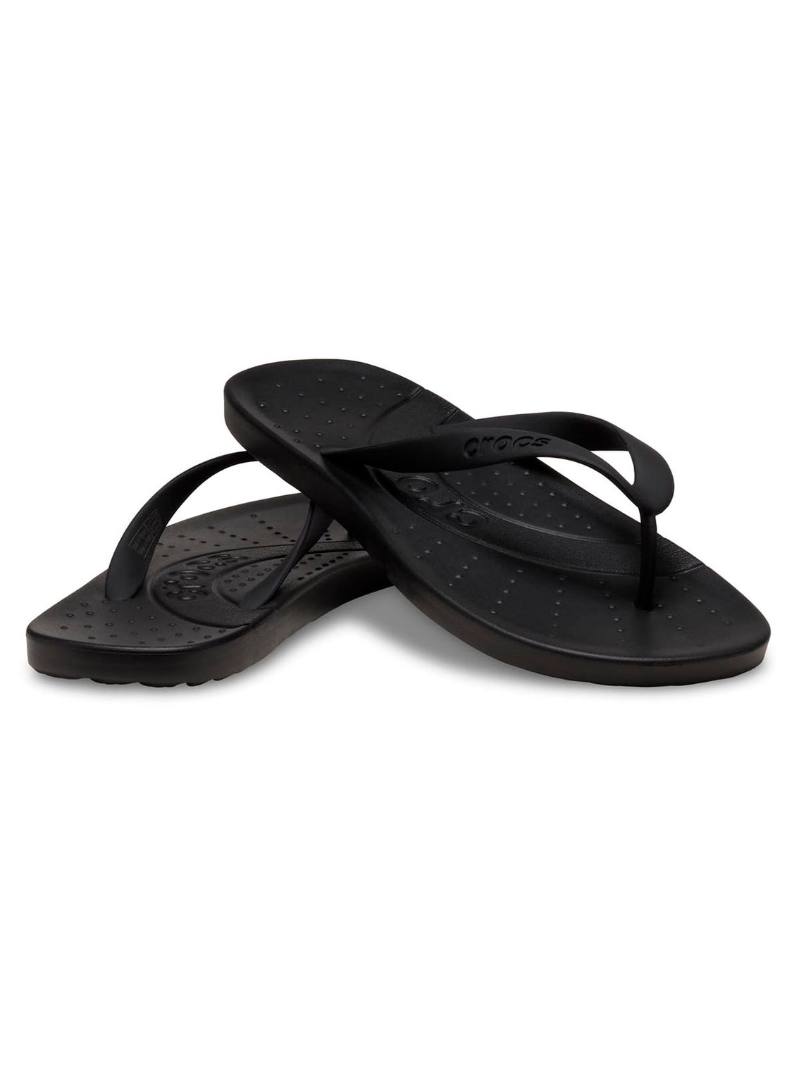 Sandalia Flip Unisex Crocs Negro Crocs