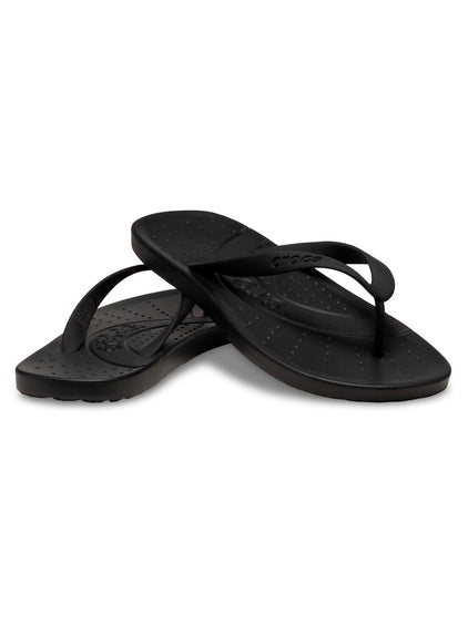 Sandalia Flip Unisex Crocs Negro Crocs
