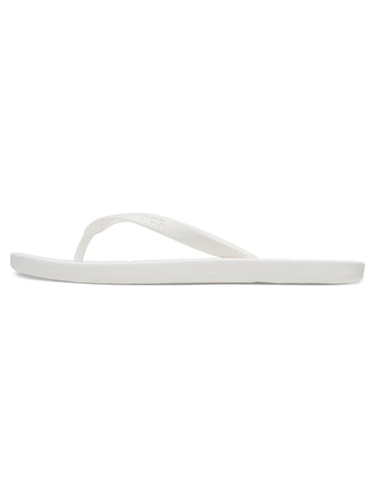 Sandalia Flip Unisex Crocs Blanco Crocs