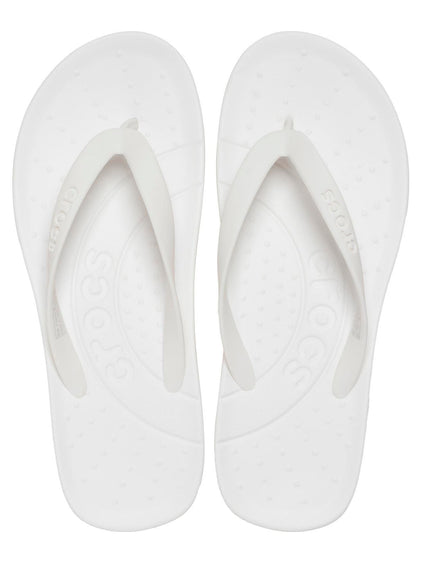 Sandalia Flip Unisex Crocs Blanco Crocs