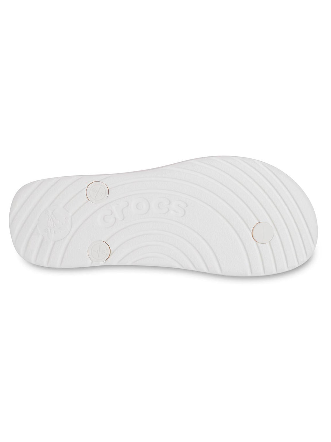 Sandalia Flip Unisex Crocs Blanco Crocs