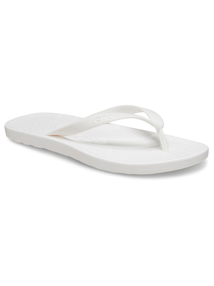 Sandalia Flip Unisex Crocs Blanco Crocs