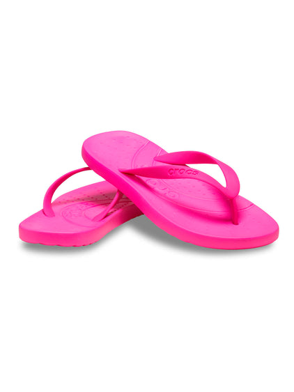 Sandalia Flip Unisex Crocs Rosa Crocs
