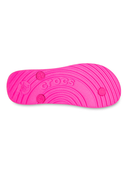 Sandalia Flip Unisex Crocs Rosa Crocs