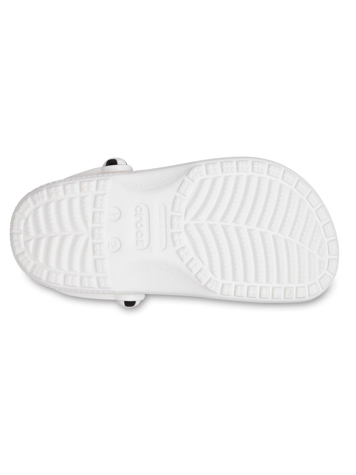 Zueco Niños Grandes Classic Clog Fútbol Blanco Crocs