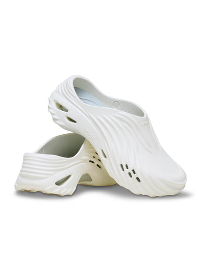 Zueco Unisex Echo Wave Blanco Papel Crocs