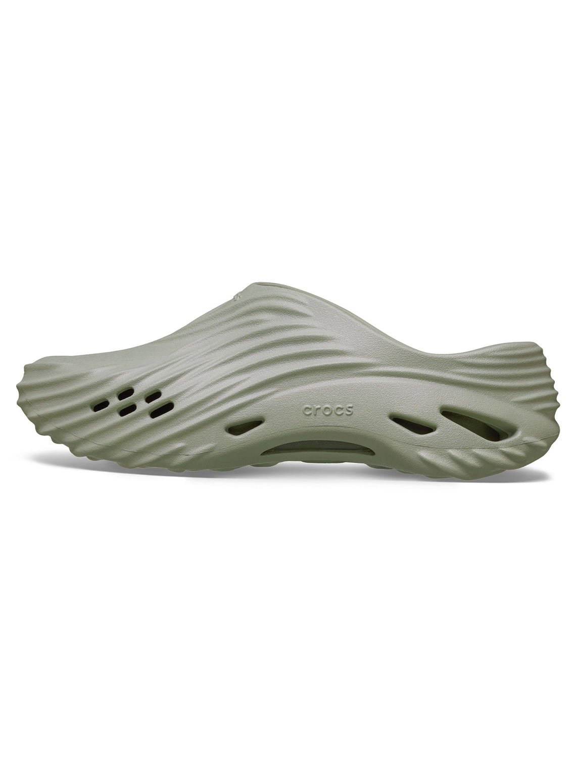 Zueco Unisex Echo Wave Gris Crocs