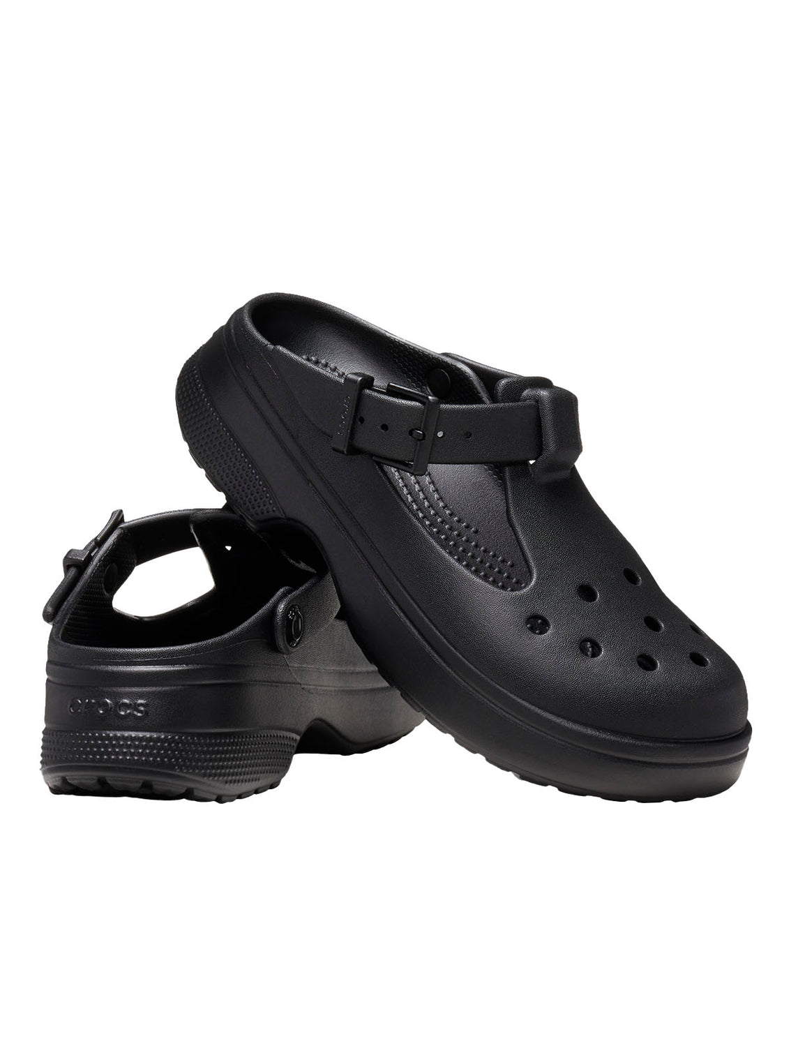 Zueco Mary Jane Unisex Classic Negro Crocs