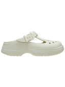 Zueco Mary Jane Unisex Classic Clog Beige Crocs