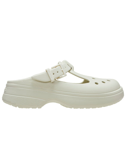Zueco Mary Jane Unisex Classic Clog Beige Crocs