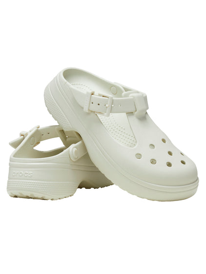Zueco Mary Jane Unisex Classic Clog Beige Crocs
