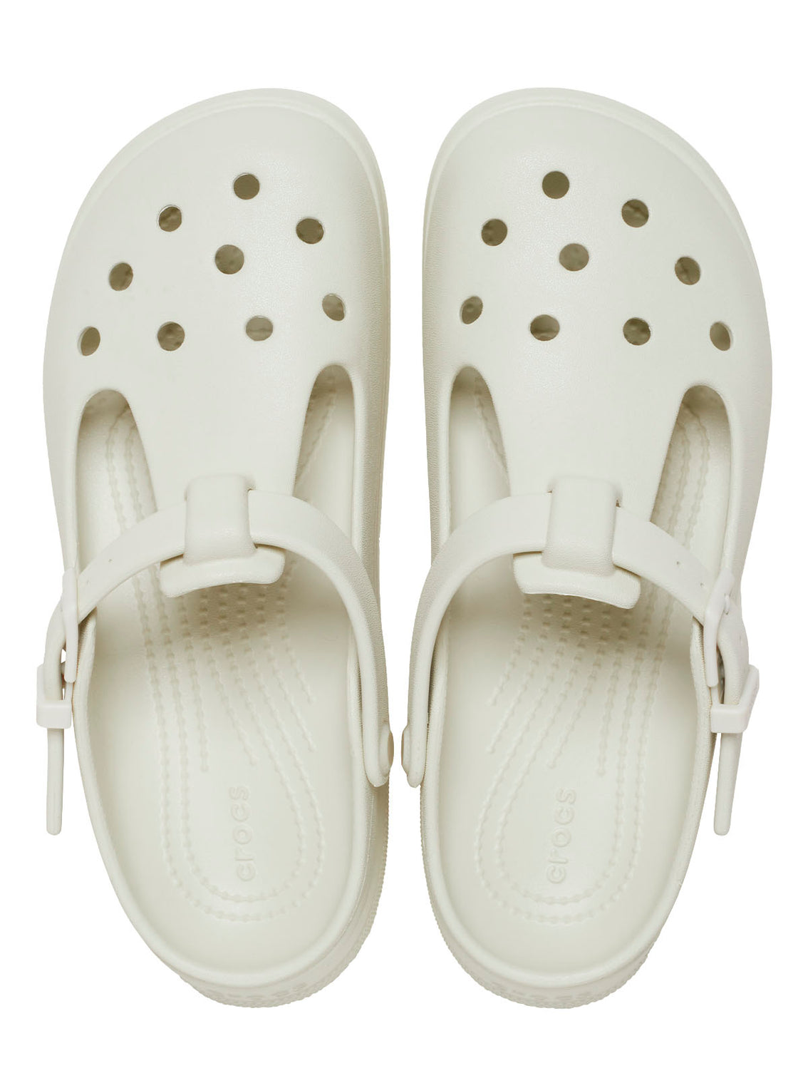 Zueco Mary Jane Unisex Classic Clog Beige Crocs