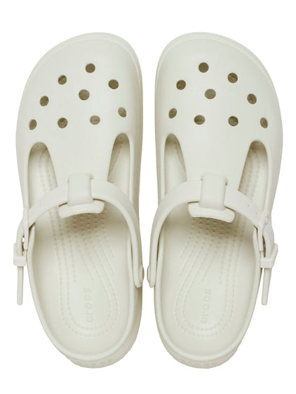 Zueco Mary Jane Unisex Classic Clog Beige Crocs