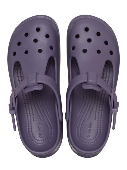 Zueco Mary Jane Unisex Classic Morado Crocs