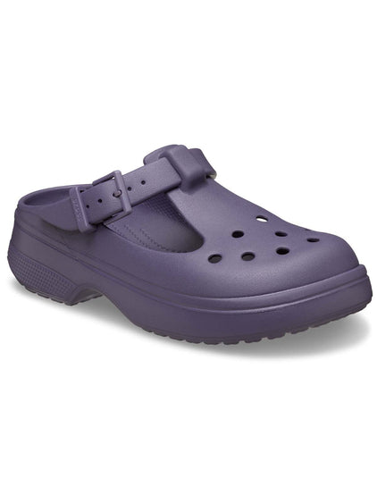 Zueco Mary Jane Unisex Classic Morado Crocs