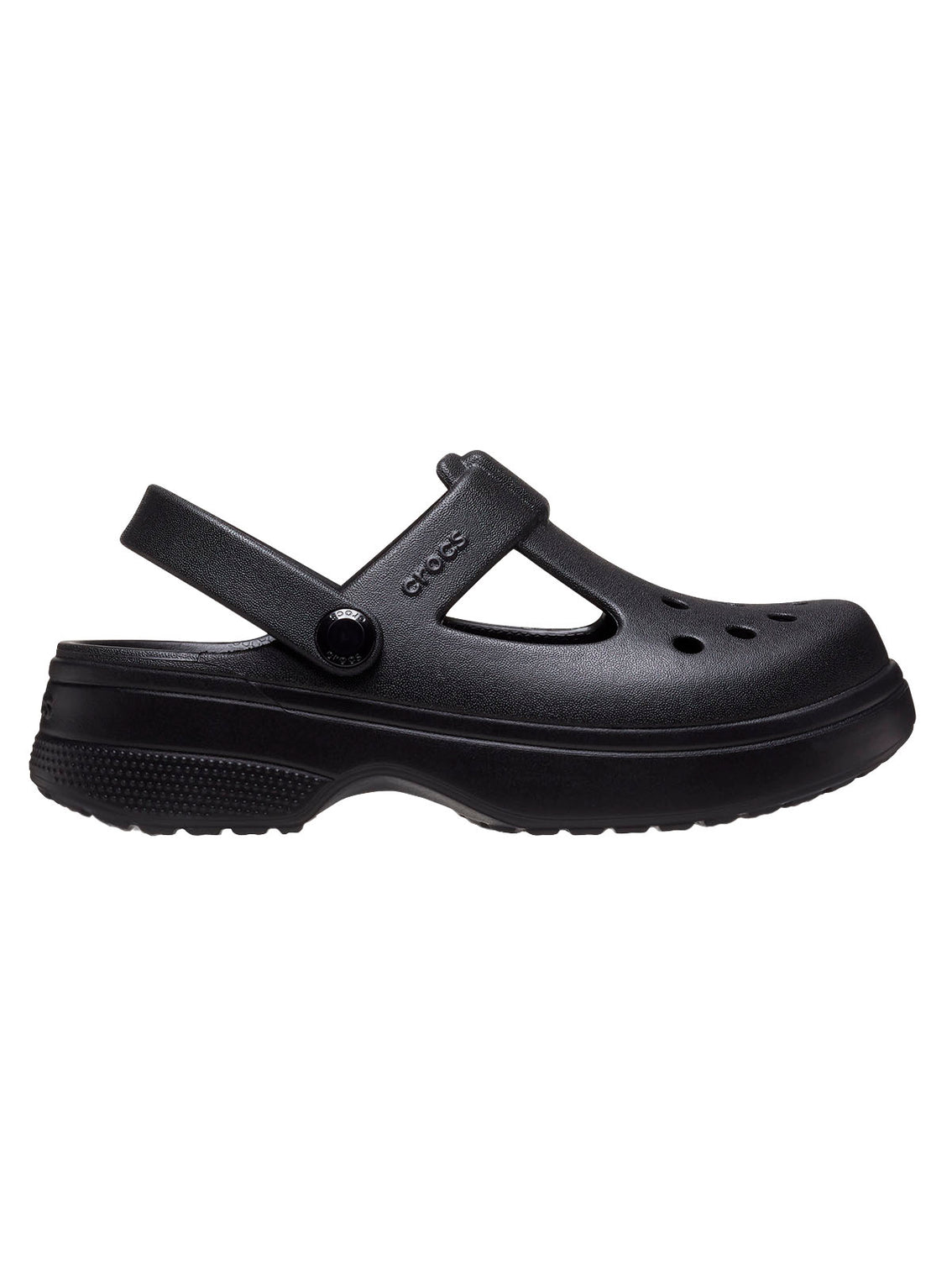 Zueco Mary Jane Niños Grandes Classic Negro Crocs