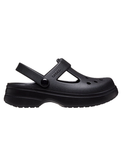 Zueco Mary Jane Niños Grandes Classic Negro Crocs