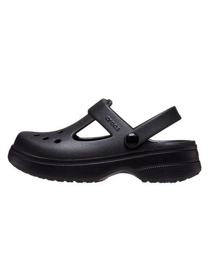 Zueco Mary Jane Niños Grandes Classic Negro Crocs