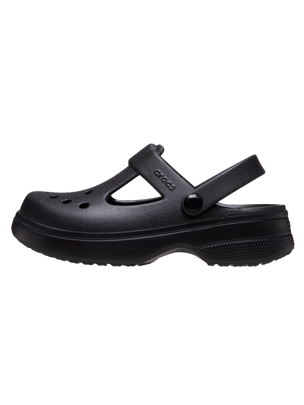 Zueco Mary Jane Niños Grandes Classic Negro Crocs