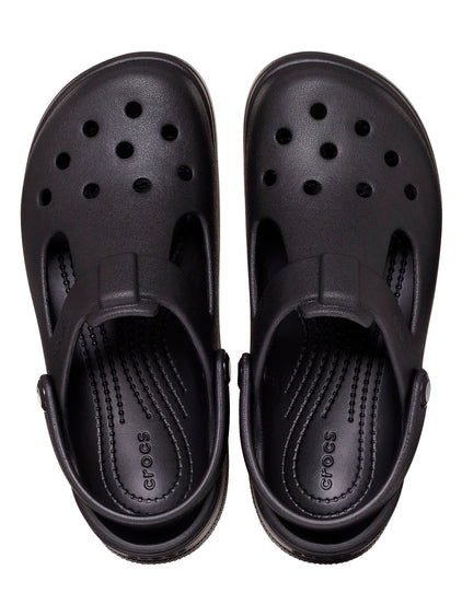 Zueco Mary Jane Niños Grandes Classic Negro Crocs