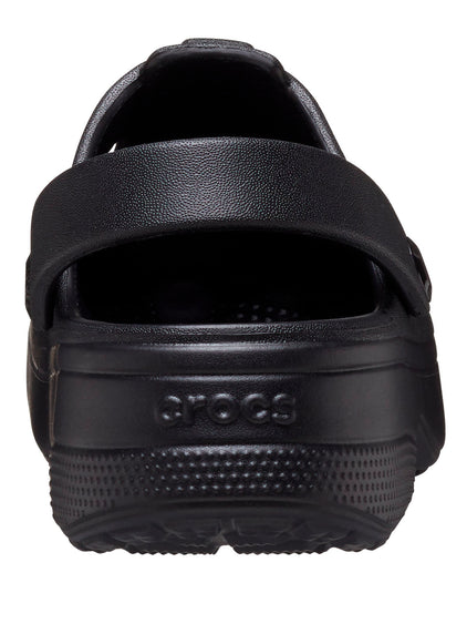 Zueco Mary Jane Niños Grandes Classic Negro Crocs