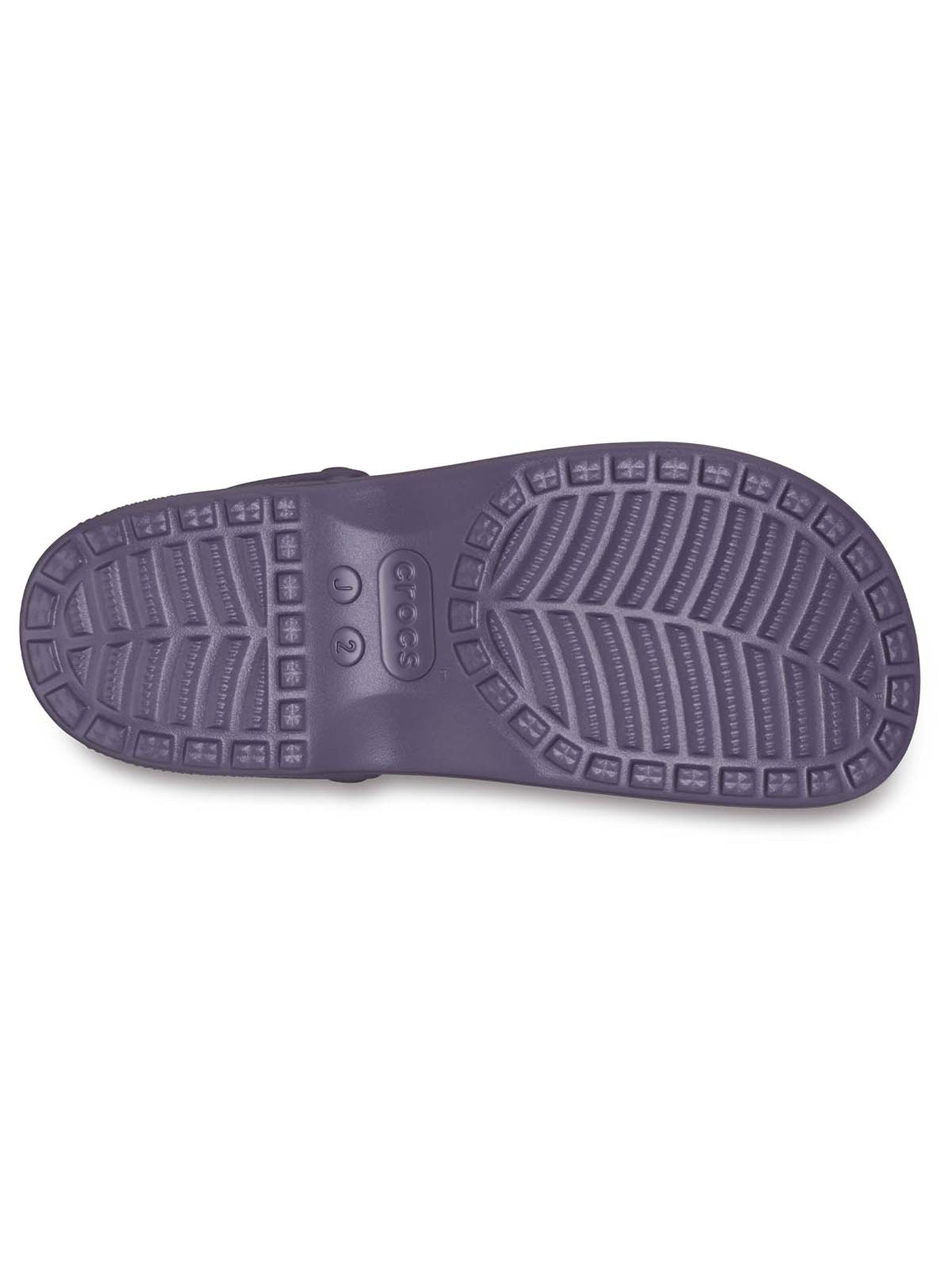 Zueco Mary Jane Niños Grandes Classic Morado Crocs
