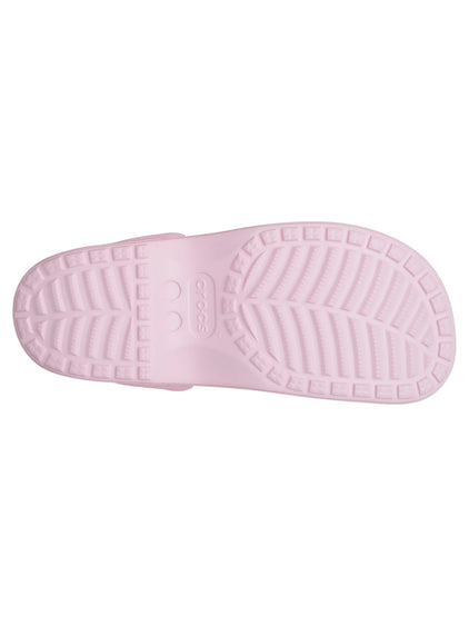 Zueco Mary Jane Niños Grandes Classic Rosa Crocs
