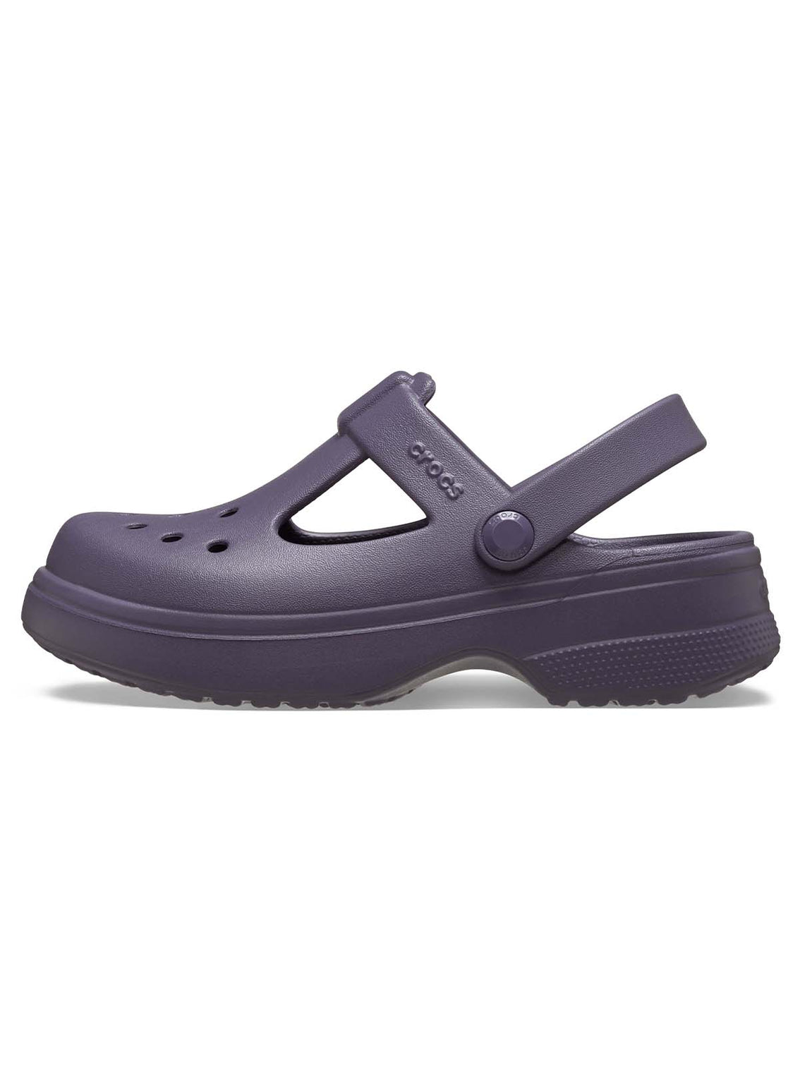 Zueco Mary Jane Niños Pequeños Classic Morado Crocs