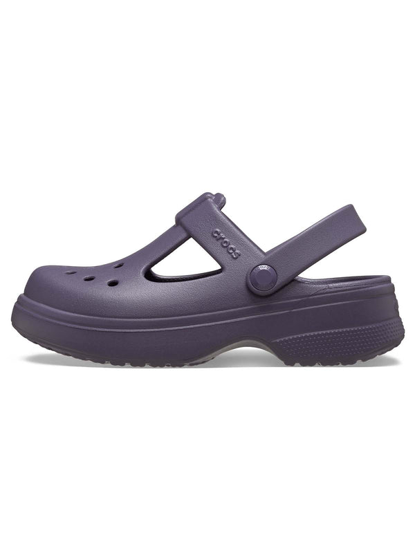 Zueco Mary Jane Niños Pequeños Classic Morado Crocs