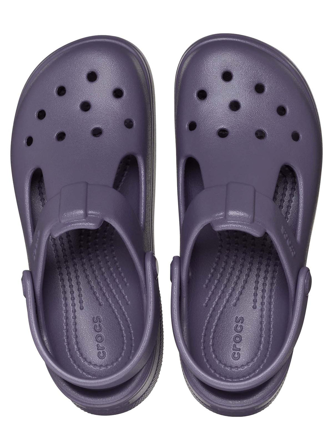 Zueco Mary Jane Niños Pequeños Classic Morado Crocs